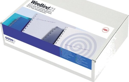 Gbc Multibindwire Rigg Gbc A4 21L10mmsort / 100