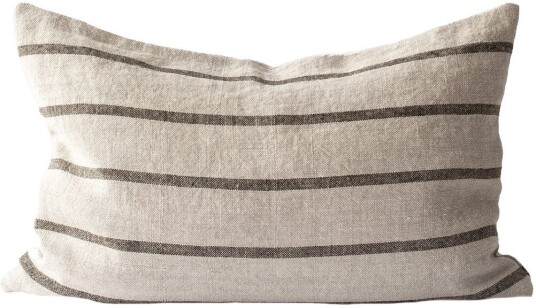 Tell Me More Melvin putetrekk 40x60 cm Taupe stripe