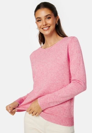 VILA Viril O-neck L/S Knit Top Pastel Lavender XS
