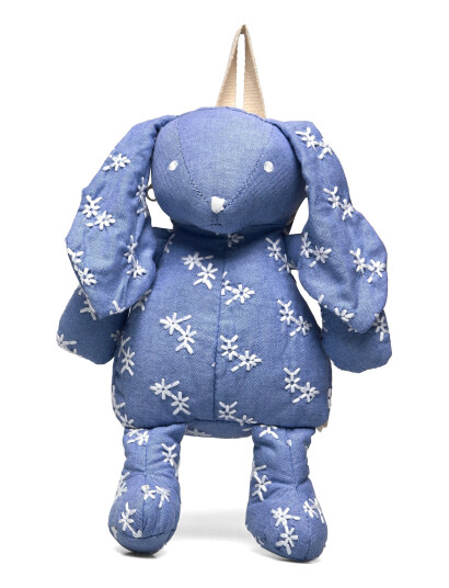 Mango Bunny Backpack - Blue - ONE SIZE
