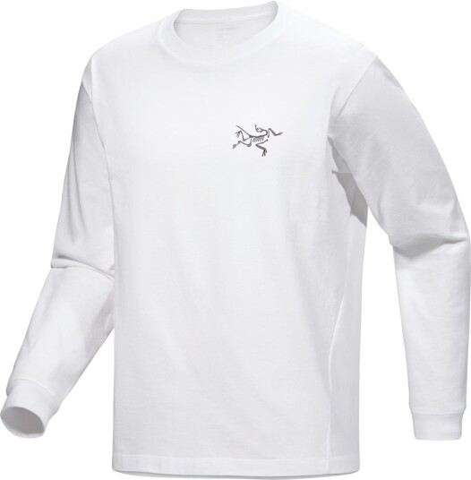 Arc"teryx Men"s Kragg Cotton Longsleeve White Light / Black M