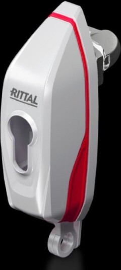 Rittal 2537.300 Dørhåndtak Plast Zink Rød Hvit 1 Stykker 320 G 2537300