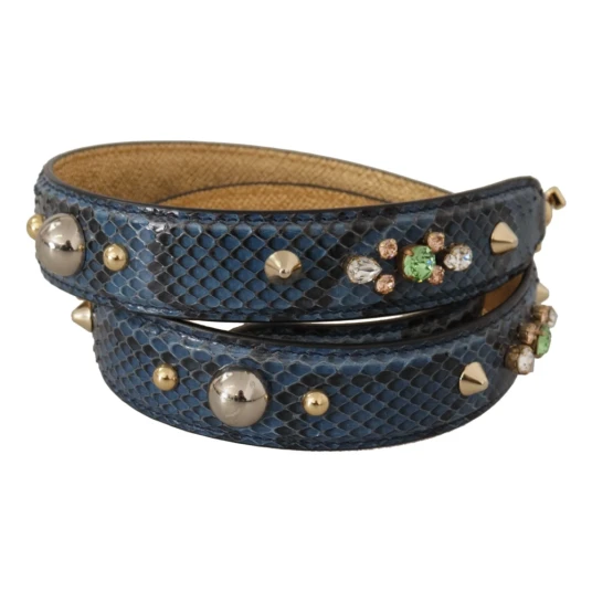 Dolce & Gabbana, Dame, Vesker, Blå, ONE SIZE,
