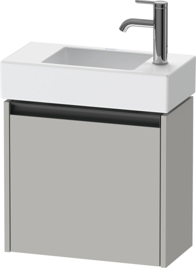 Duravit Ketho.2 Servantskap 1 Dør 484x238 mm Høyre Betonggrå