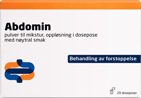 Abdomin pulver til mikstur doseposer 20 stk