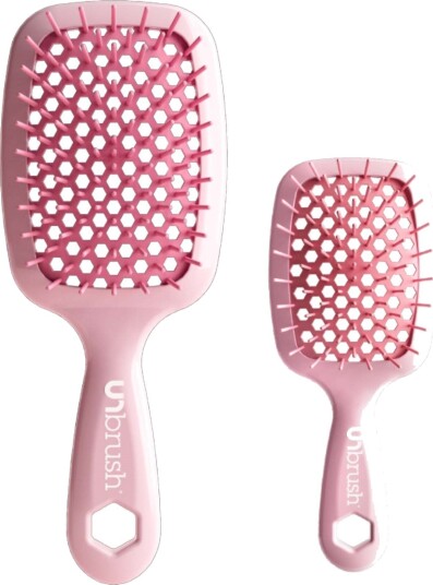 Unbrush Pastel Duo Set Peony Light Pink