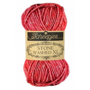 Scheepjes Stone Washed XL Garn Mix 847 Red Jaspis