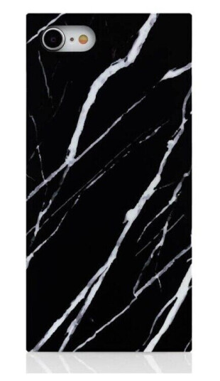 Idecoz Mobildeksel Svart Marble Iphone 8/7