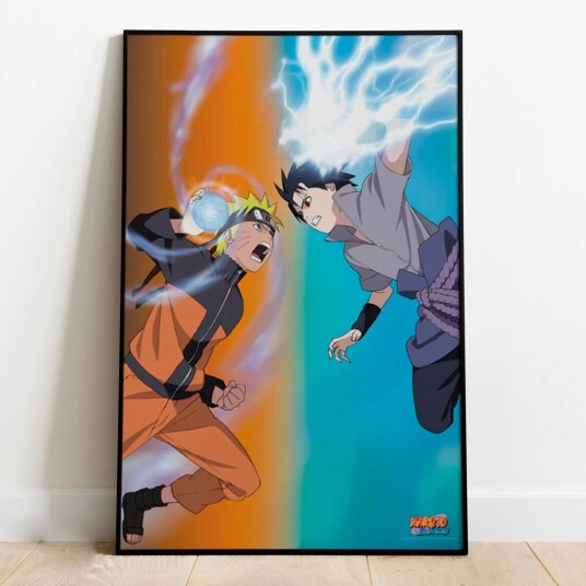 Naruto Plakat Naruto vs Sasuke - 91,5 x 61 cm