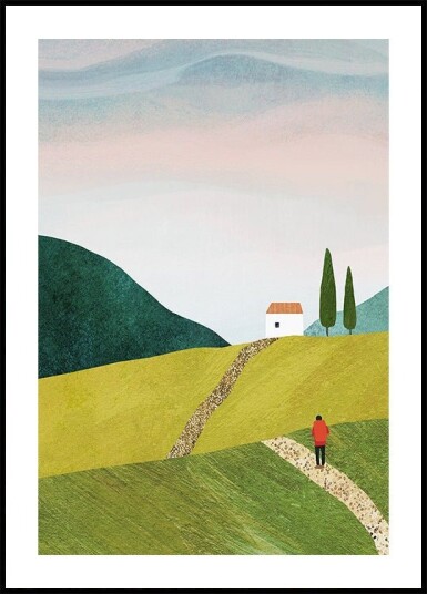 Walking Home Poster Plakat / 100x150cm