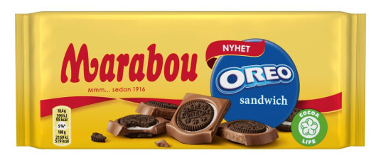 Marabou Oreo Sandwich 92g Marabou Oreo Sandwich 92g