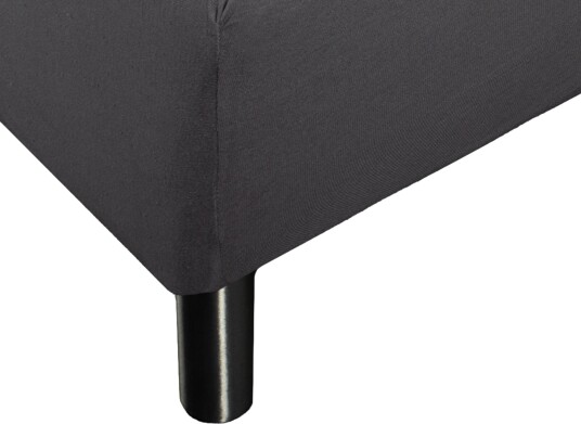 Borås Cotton Cloud boks laken 180x200 Grå / Antrasitt