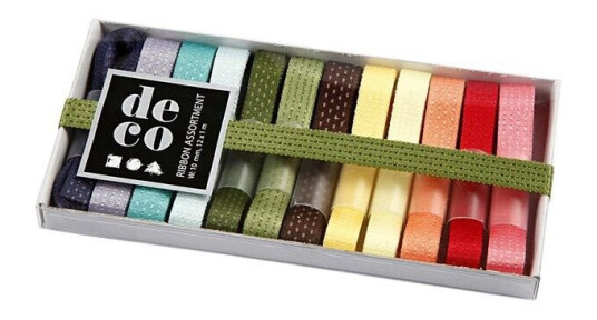Creativ Company Ribbon Collection Color 12pcs.