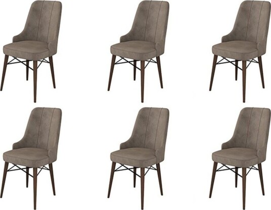 Spisestol Jandela Cappuccino / Brun - Cappuccino / Brun