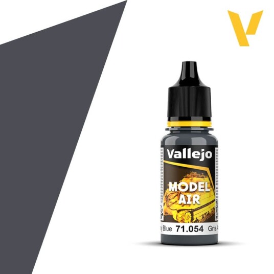 Vallejo Model Air Dark Grey Blue 18ml 71.054