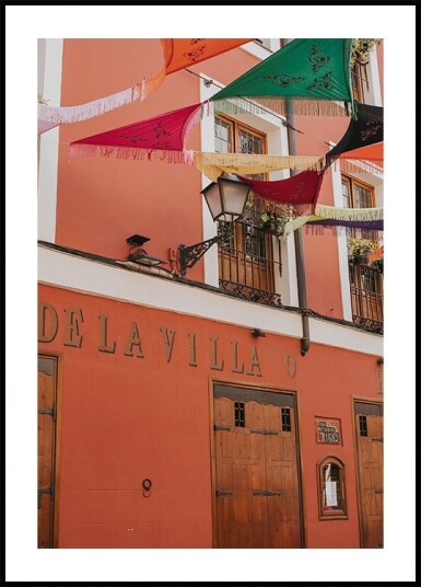 De La Villa Plakat Plakat / 21x30cm De La Villa Plakat Plakat / 21x30cm
