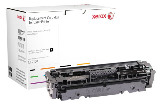 XEROX SVART BLEKKPATRON. TILSVARER HP CF410A. KOMPATIBEL MED HP COLOR LASERJET PRO MFP M477,