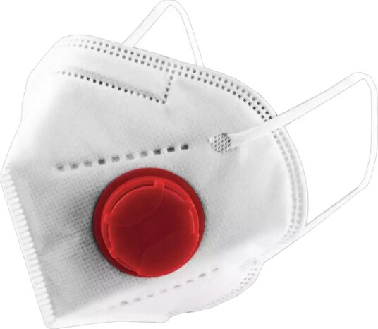 Dedra Støvmaske Med Ventil FFP2 (5-pack)