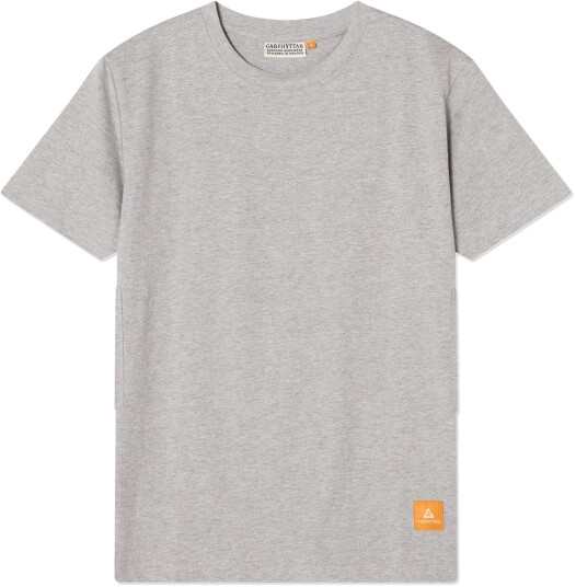 Garphyttan Unisex T Shirt Lable  Grey Melange S