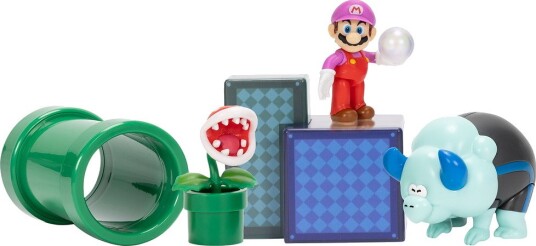 Super Mario Nintendo 2.5" Super Mario Wonder Diorama Multi/patterned 6 CM