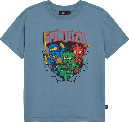 LEGO® Wear Ninjago T skjorte   LwTaffy   Dusty Blue   LEGO® Wear   6 år (116)   T skjorte   Blå