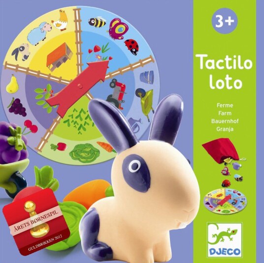 Djeco Følespill Tactilo Loto På bondegården Djeco Følespill Tactilo Loto På bondegården