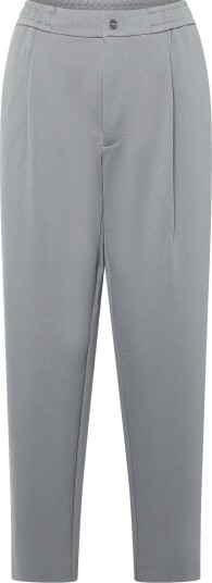 Calvin Klein Tapered Tech Knit Pleated Pant Grey 33