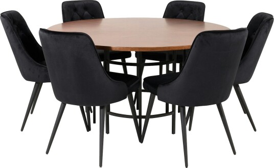 Furniture/Fashion Spisegruppe furniture/fashion Copenhagen med 6 Vera Stoler GR19249