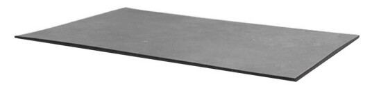 Cane-line Bordplate Fossil black 150 x 90 cm Svart