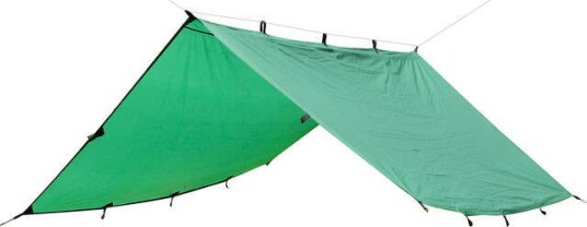 Eagle Tarp 9 kvm Regn- og Vindtett Telt for 2-3 Mennesker med Tau og Plugger Eagle Tarp 9 kvm Regn- og Vindtett Telt for 2-3 Mennesker med Tau og Plugger