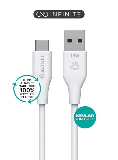 eSTUFF INFINITE USB-C to USB-A Cable