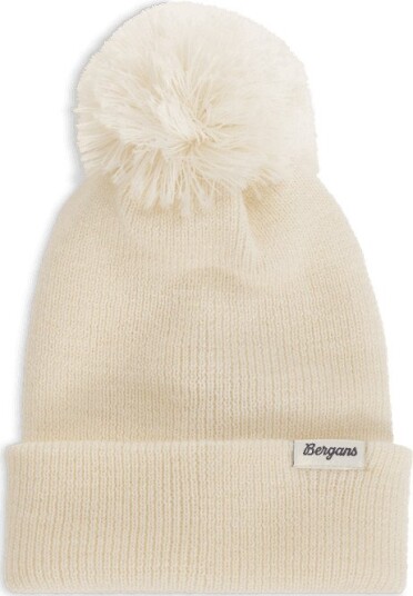 Bergans Of Norway Bergans Junior's Storetind Wool Pom Beanie Vanilla White 52 Bergans Of Norway Bergans Junior's Storetind Wool Pom Beanie Vanilla White 52