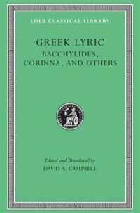 Bacchylides Greek Lyric