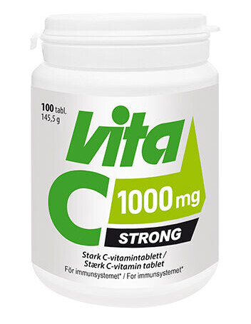 Vitabalans Vita C Strong 100 Tabletter Vitabalans Vita C Strong 100 Tabletter