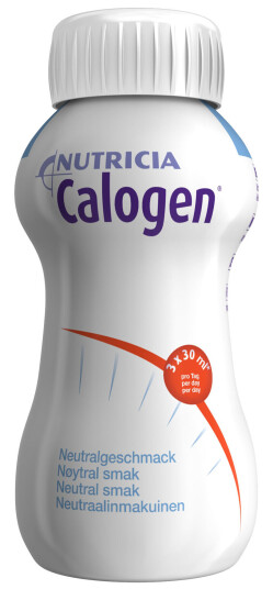 Calogen Calogen, energirik fettemulsjon, Nøytral, 4 x 200 ml Calogen Calogen, energirik fettemulsjon, Nøytral, 4 x 200 ml