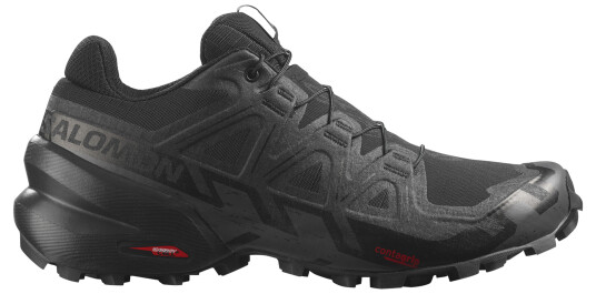 Salomon Speedcross 6, terrengløpesko dame 39 1/3 Black/black/phantom Salomon Speedcross 6, terrengløpesko dame 39 1/3 Black/black/phantom