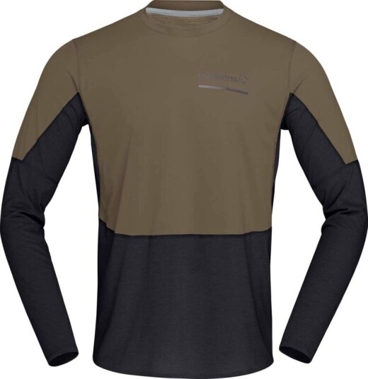 Norrøna Men's Senja Equaliser Lightweight Long Sleeve Grønn M Man