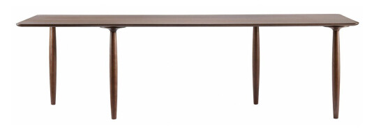 NORR11 Oku spisebord 250 cm Dark smoked oak