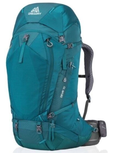 Gregory Deva 70L Antigua Green (#1A7D94) Dame XS Gregory Deva 70L Antigua Green (#1A7D94) Dame XS
