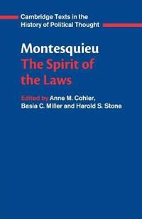 Montesquieu: The Spirit Of The Laws Av Charles De Montesquieu