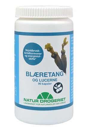 Natur Drogeriet Natur-Drogeriet Blæretang m. naturligt indhold af jod 400 mg 90 Kapslar Natur Drogeriet Natur-Drogeriet Blæretang m. naturligt indhold af jod 400 mg 90 Kapslar