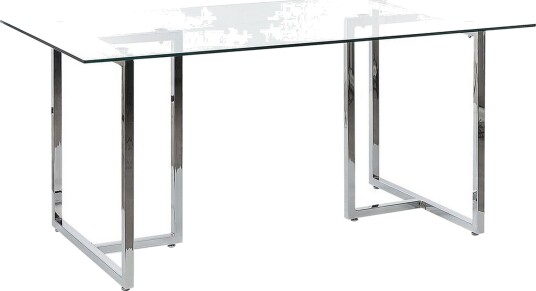 Davson Spisebord 90x160 cm - Sølv