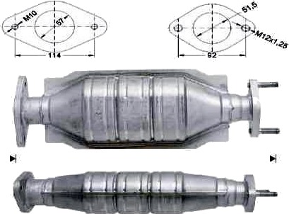 Katalysator VEGAZ MIK-920 Katalysator VEGAZ MIK-920