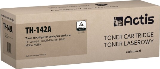 Actis Th-142A-Toner Erstatning For Hp 142A W1420a Standard  950 Sider  Svart