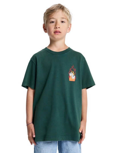 DC Burning Dice Youth Hss Green 164