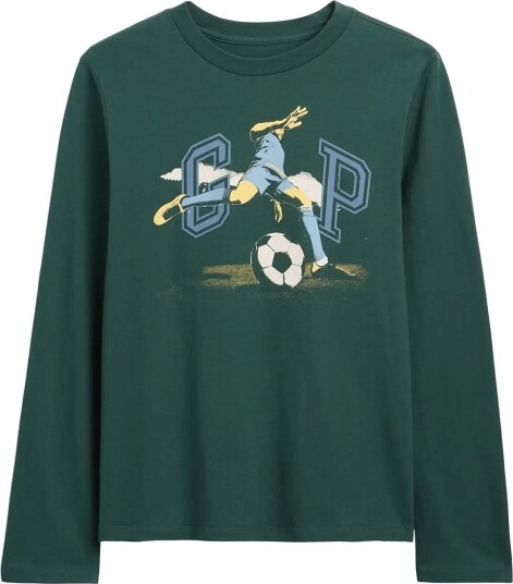 GAP Logo Graphic T Shirt From The Gap Collection DEEP HUNTER 505 164/176