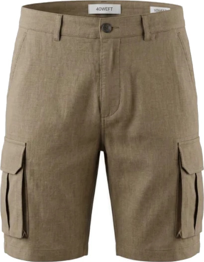 40Weft Herre Shorts Brun L, 40Weft Herre Shorts Brun L,
