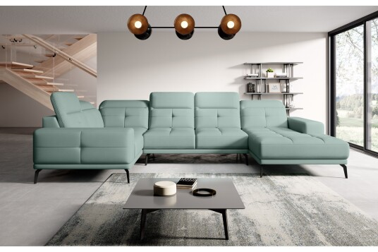 Hagglund Hjørnesofa m. Divan Lysegrønn