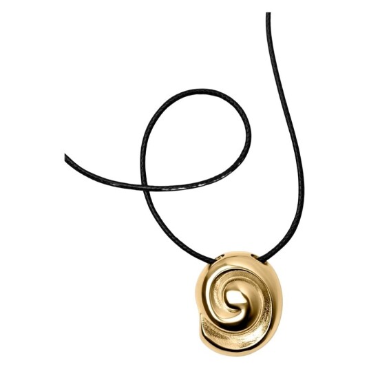 Muli Collection Swirl Necklace Gold Muli Collection Swirl Necklace Gold