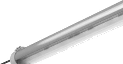 Strongertube G2 Zb 43W 6500Lm 4000K Ik10 Ip66/69 Acryl Afskærmning Leveres Med 3M Kabel Og Rustfri Befæstigelse